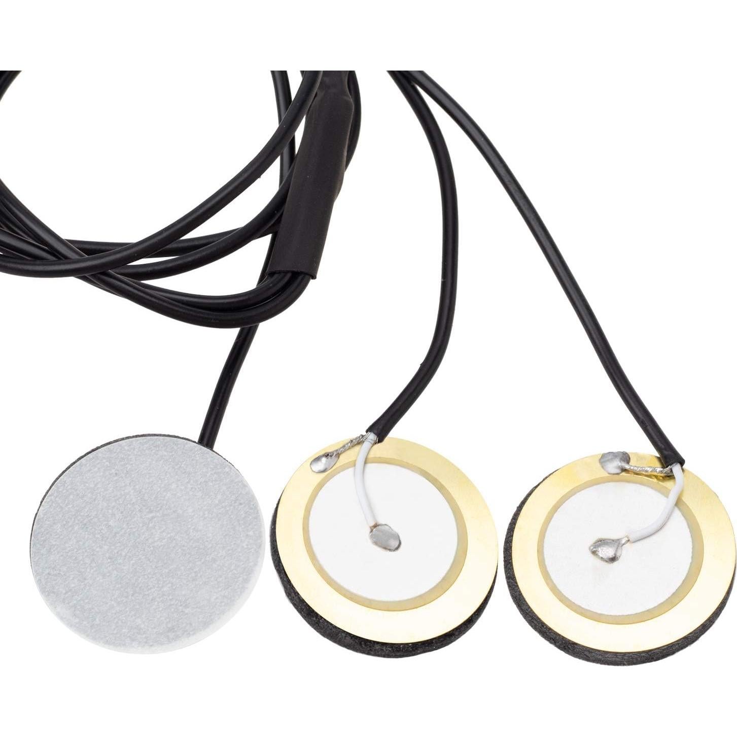 Captador Piezo Autoadhesivo PAGOW 3 en 1 para Guitarra y Más