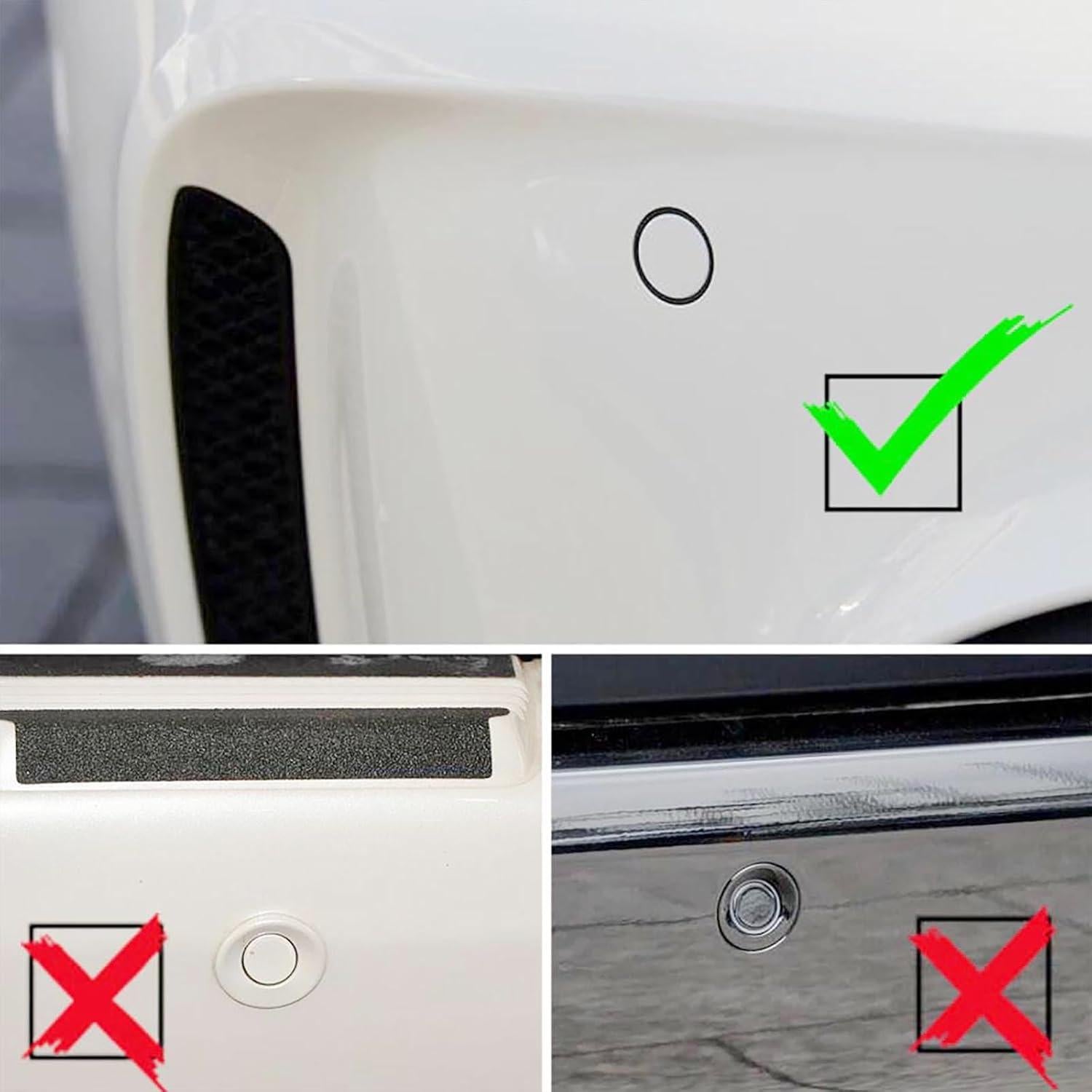 Sistema de Respaldo con Sensores Car Parktronic KZ-099 4 Sensores