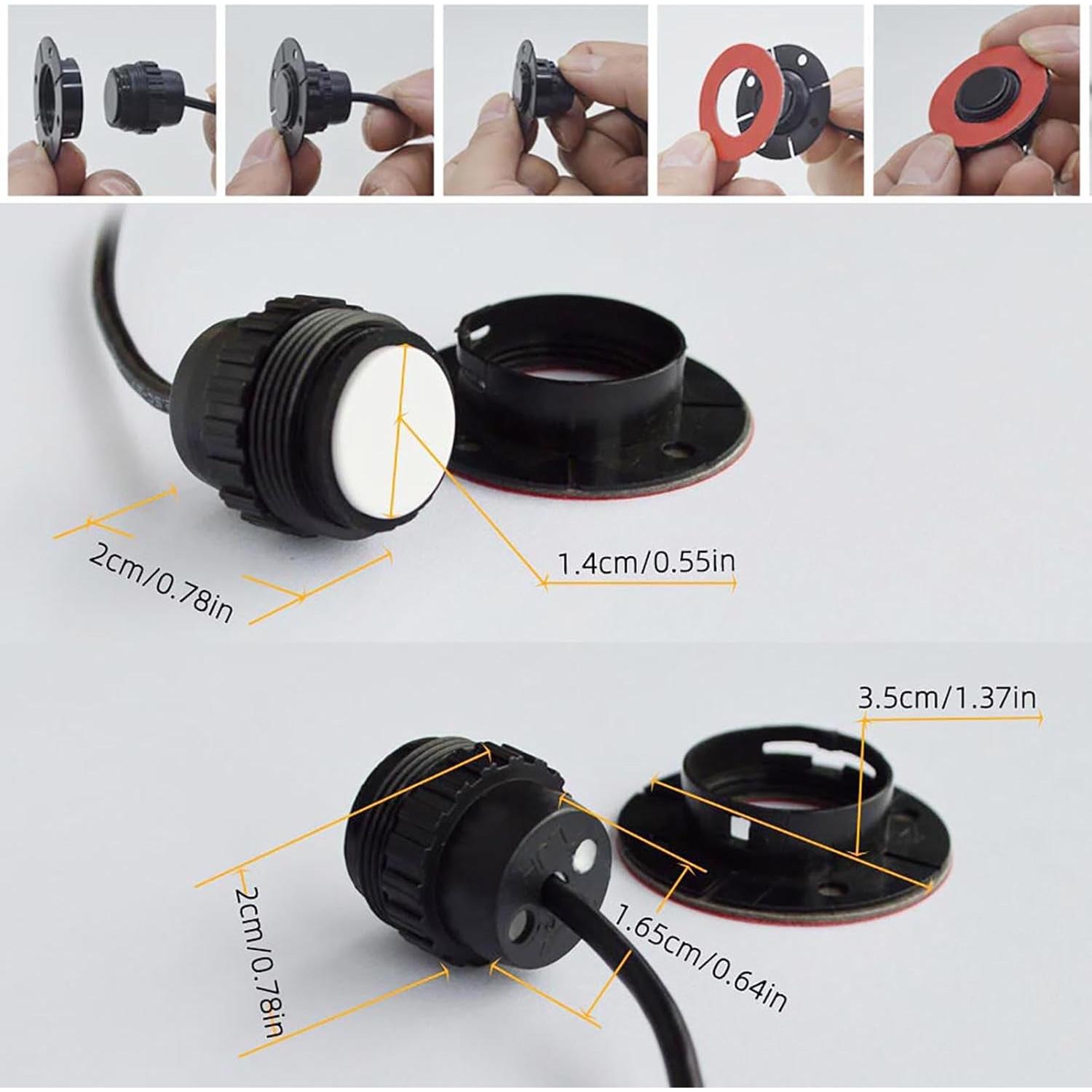Sistema de Respaldo con Sensores Car Parktronic KZ-099 4 Sensores
