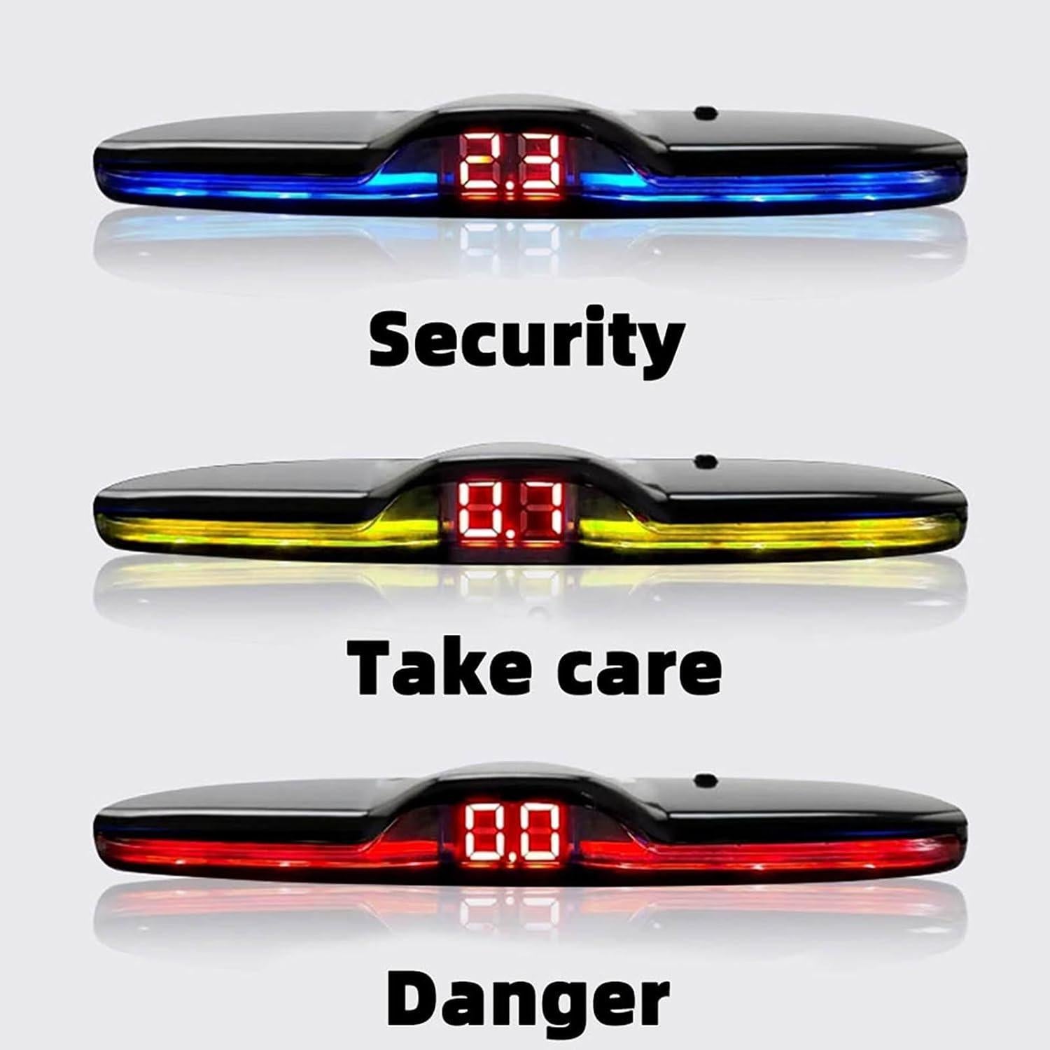 Sistema de Respaldo con Sensores Car Parktronic KZ-099 4 Sensores