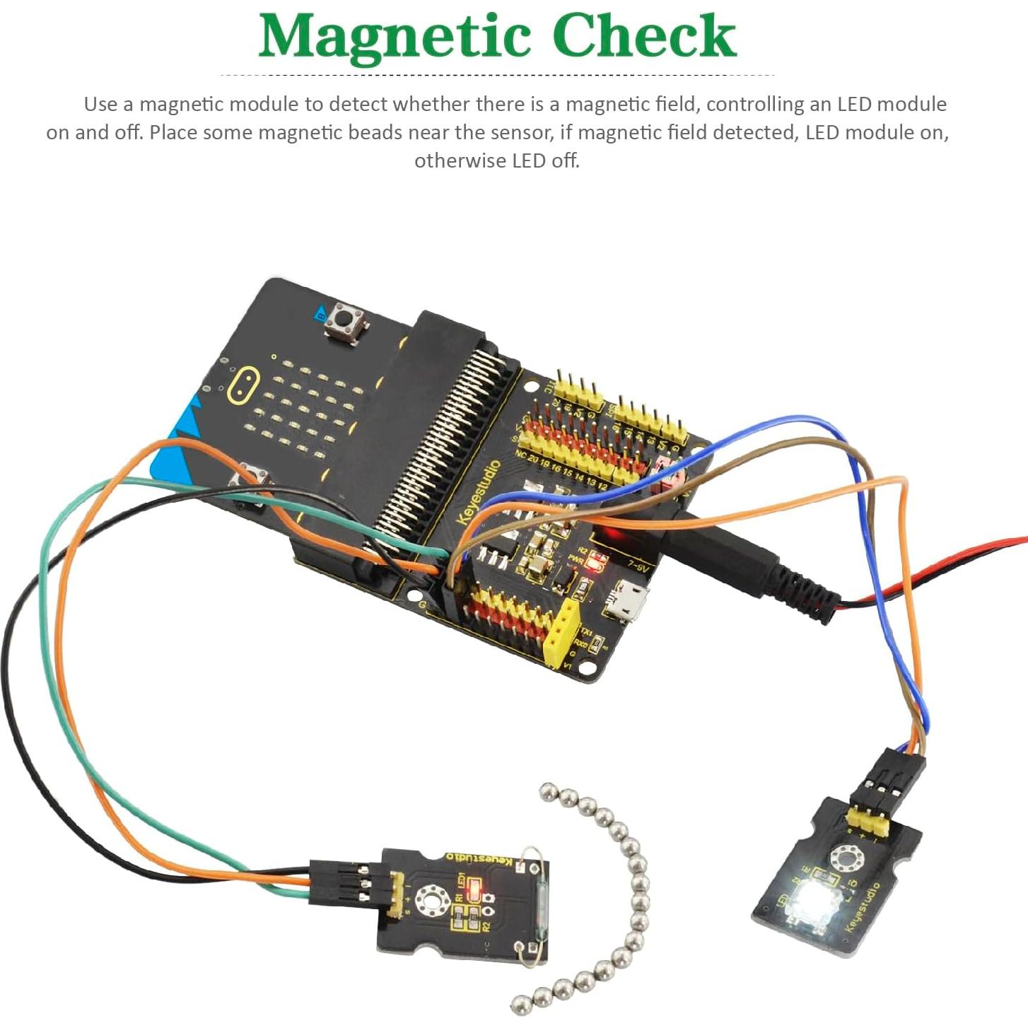Kit de Inicio 45 Sensores Keyestudio para Micro:bit V2.2