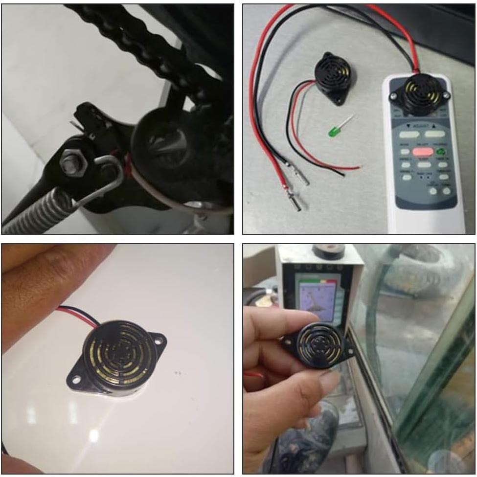 10 Zumbadores Piezoeléctricos Activos DiGiYes SFM-27 95dB