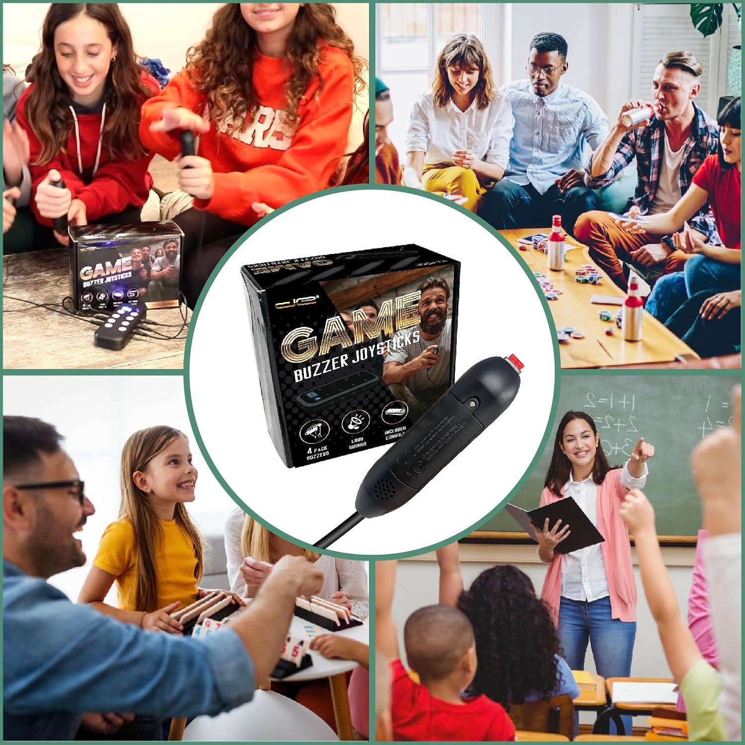 Sistema de Juego Buzzer Digital Energy con 4 Joysticks