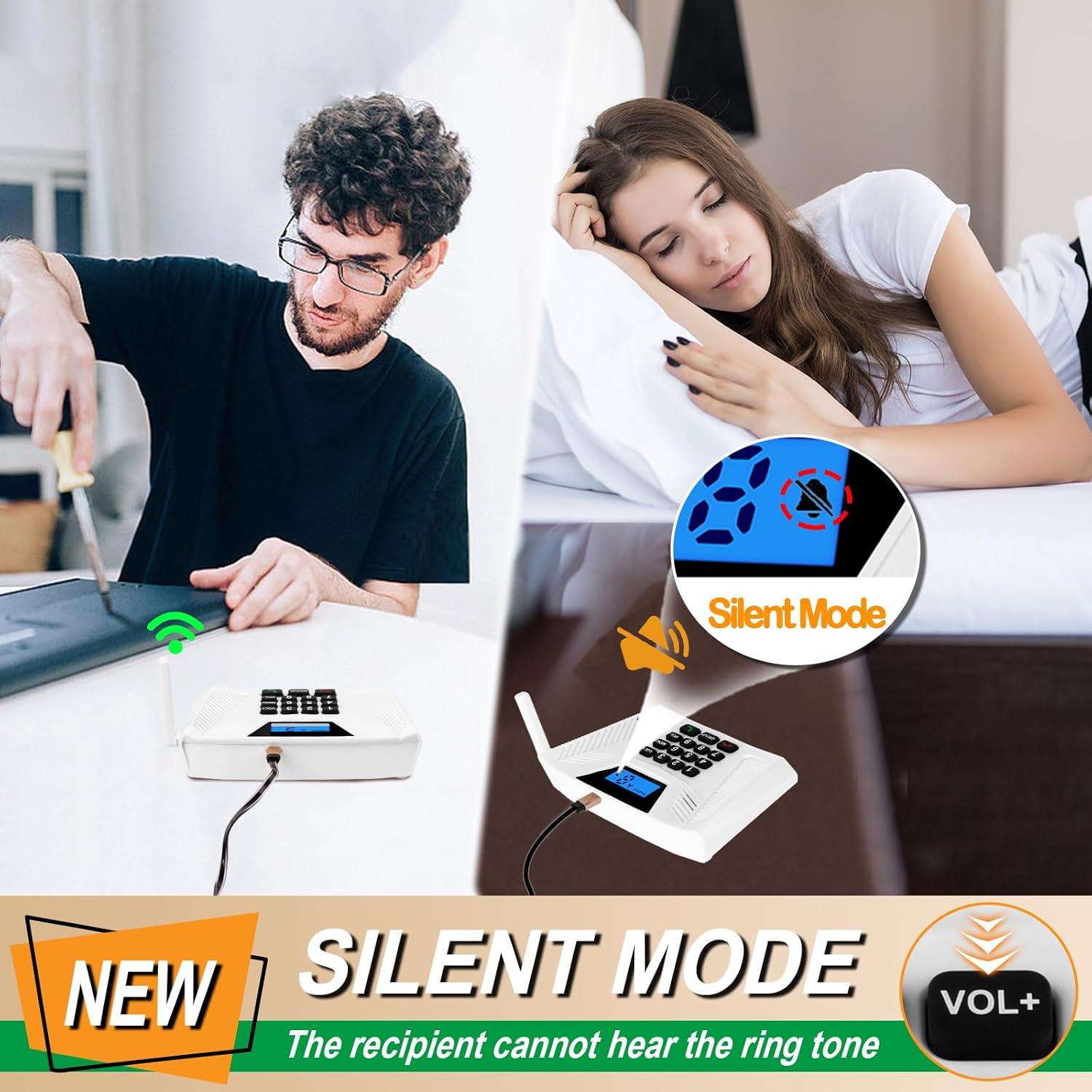 Intercomunicador Inalámbrico Manos Libres SANZUCO F60 - 4 Paquete