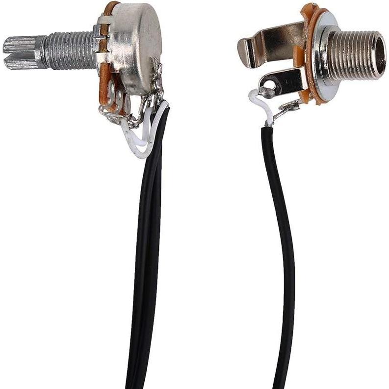 Kit Pickup Piezo Onown 50mm con Amplificador y Jack 6.35mm