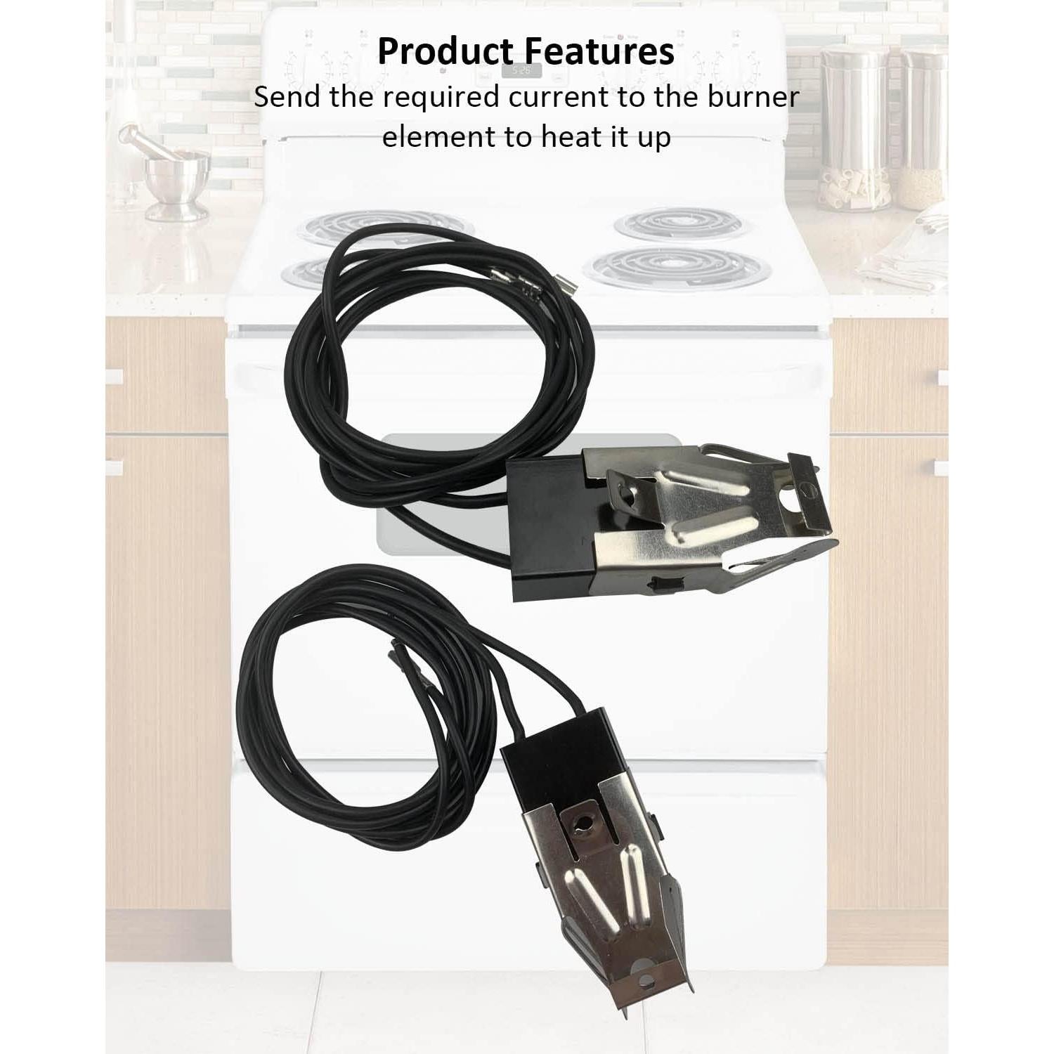 2Pack Receptáculo de Elemento WB2X8228 GE Estufas Eléctricas