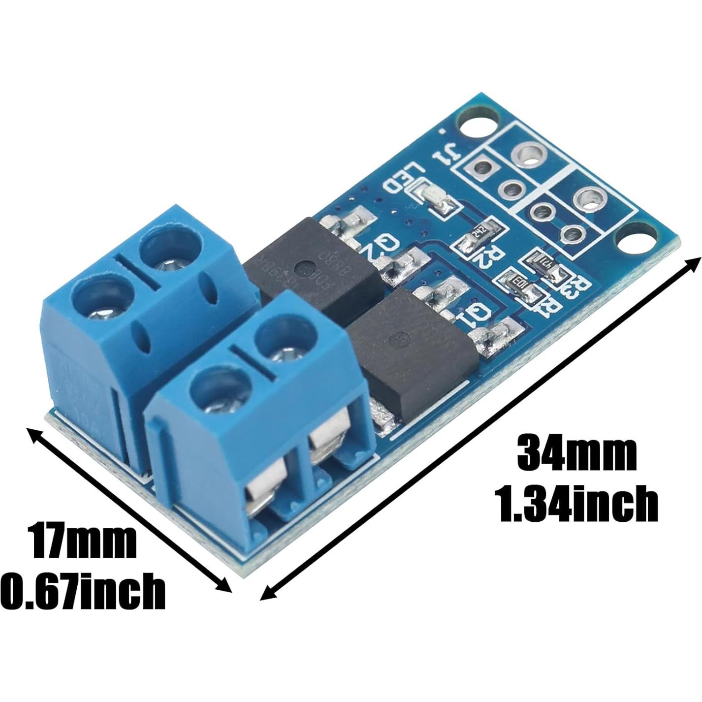 Módulo de Conmutación MOSFET Cermant 10pcs 15A 400W PWM