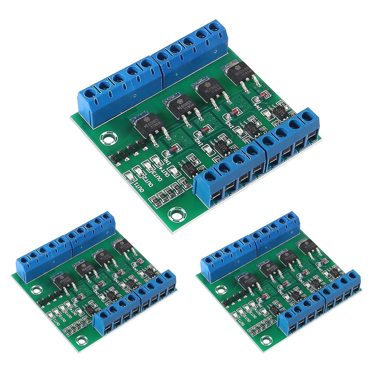 Módulo Controlador MOSFET 4 Canales Coliao 10A PWM 3-27V