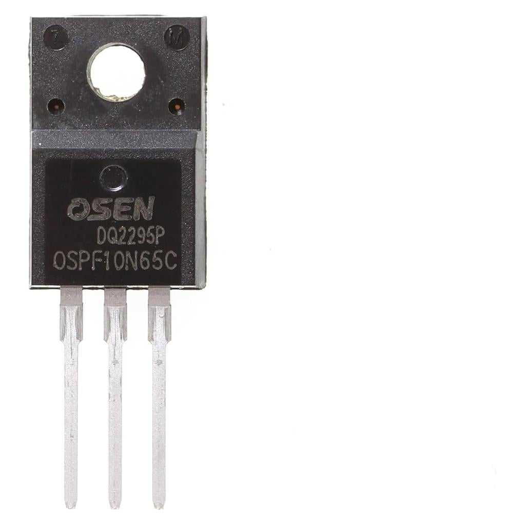 Transistor MOSFET N-Canal 10N65 HUABAN 650V 10A - 10 Piezas