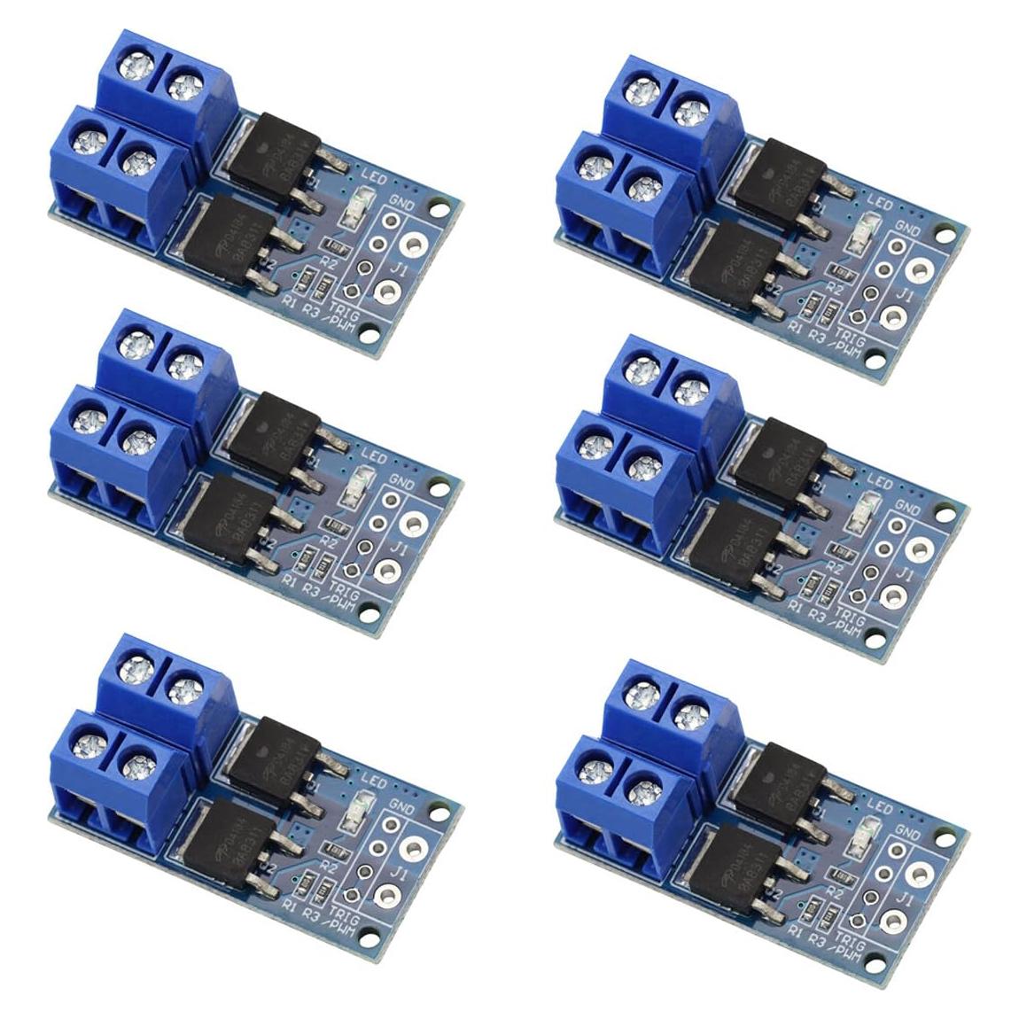 Módulo Controlador Interruptor MOSFET VKLSVAN 6PCS 15A 400W
