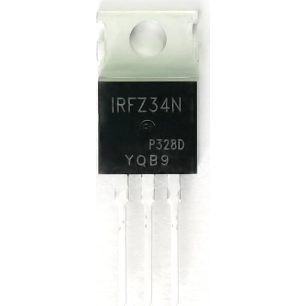Transistor MOSFET N-Canal IRFZ34 29A 55V TO-220 - 8 Pcs