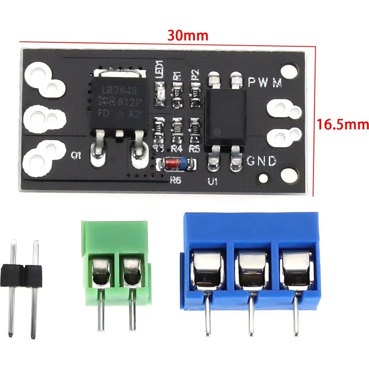 Módulo de Control MOSFET LR7843 SING F LTD 30V 16A 10 Pcs