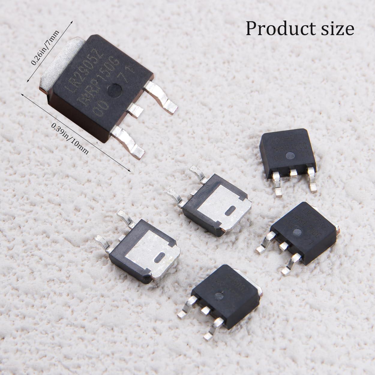 5 MOSFETs IRLR2905ZTRPBF N-Canal 55V 42A Comidox