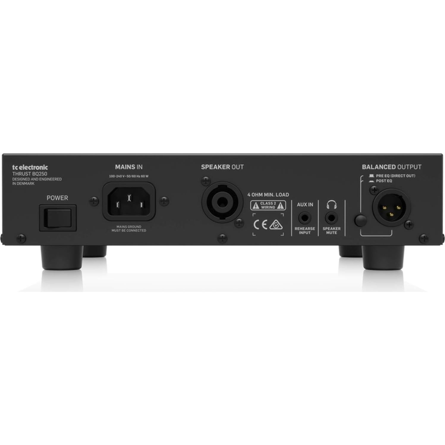 Amplificador de Bajo TC Electronic BQ250 250W Portátil