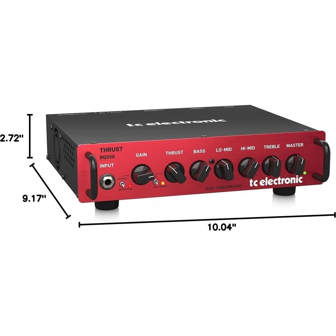 Amplificador de Bajo TC Electronic BQ250 250W Portátil