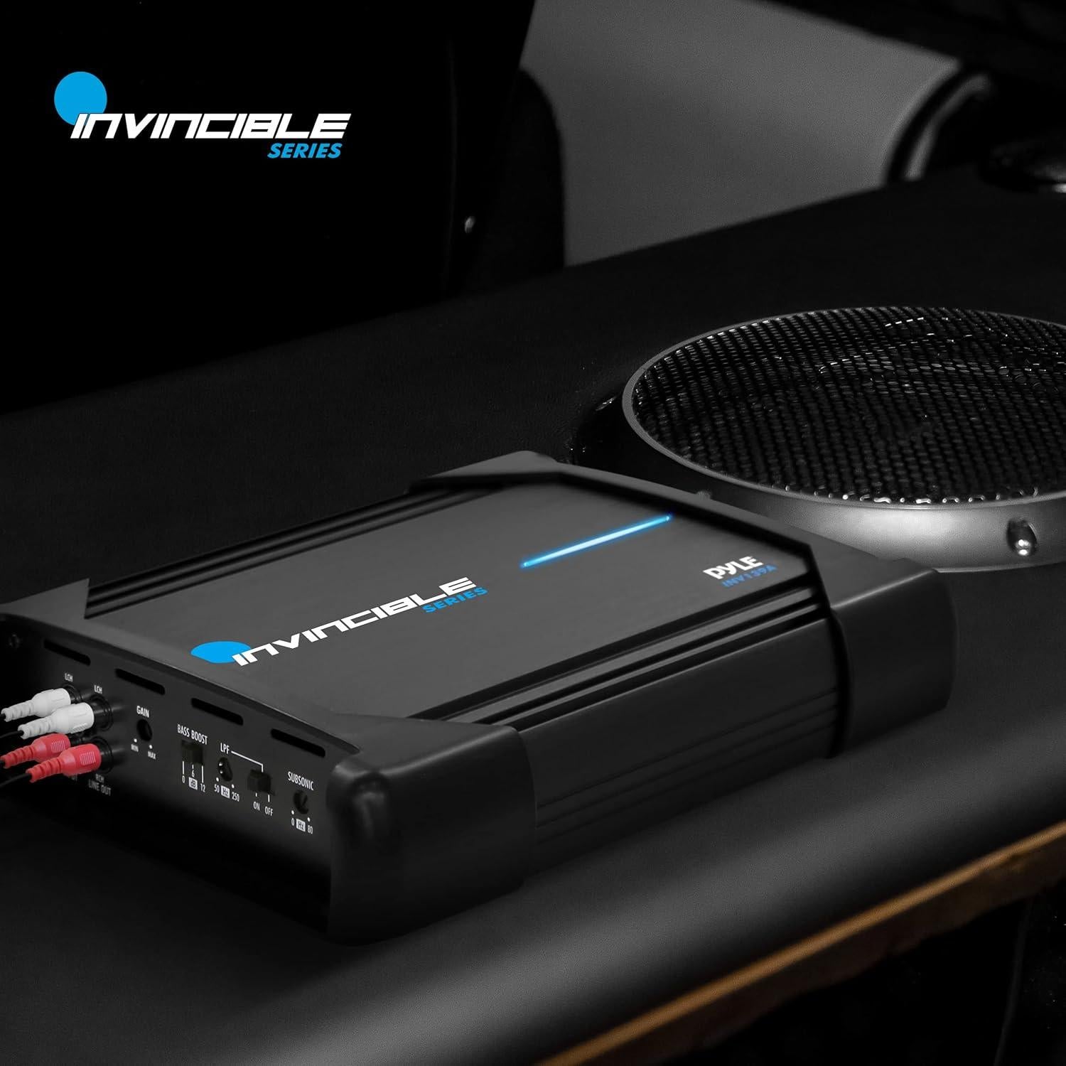 Amplificador Mosfet Pyle INV139A 2000W 1 Canal Clase AB