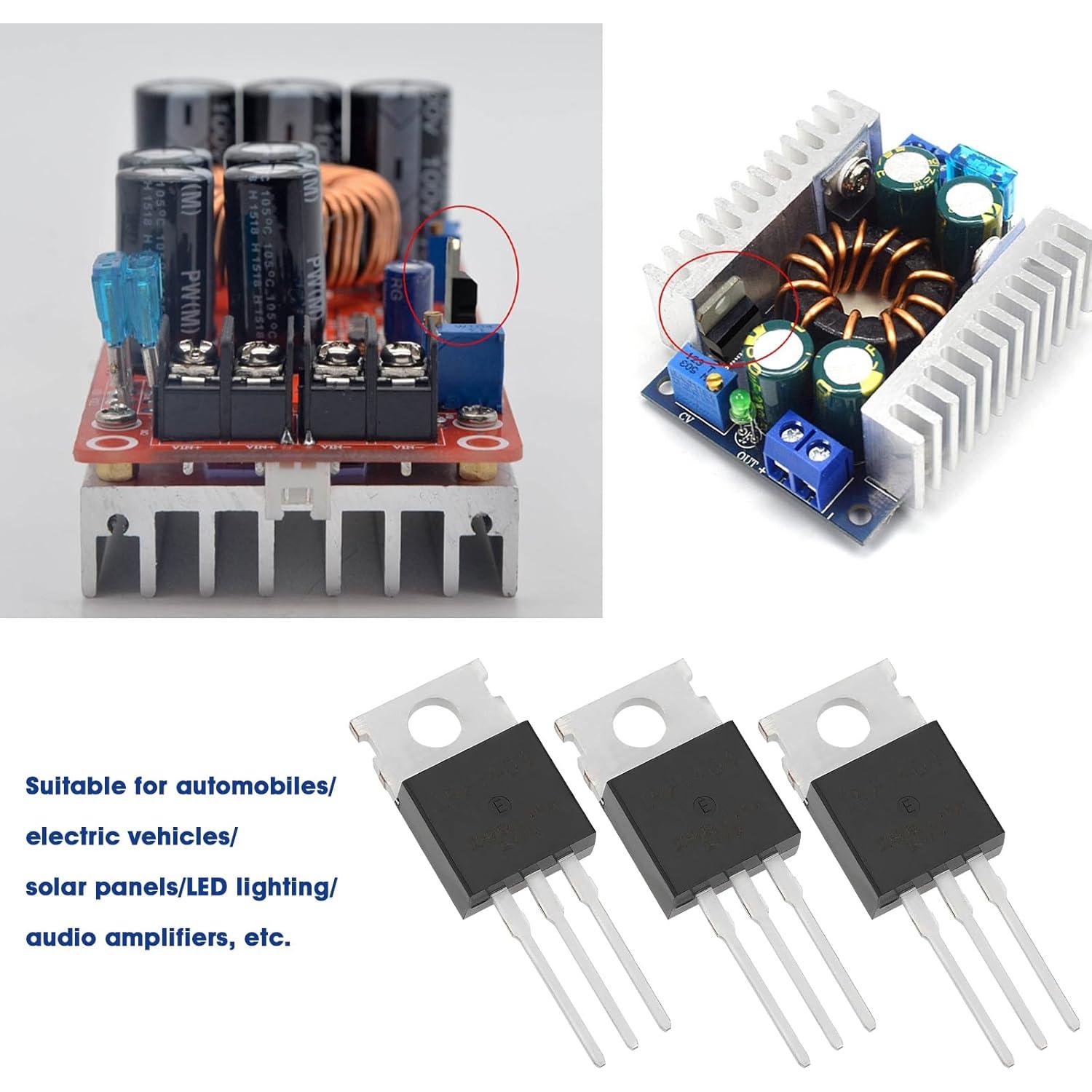 MOSFET N-Canal IRF1404 20Pcs 40V 160A 333W El Señor de las Herramientas