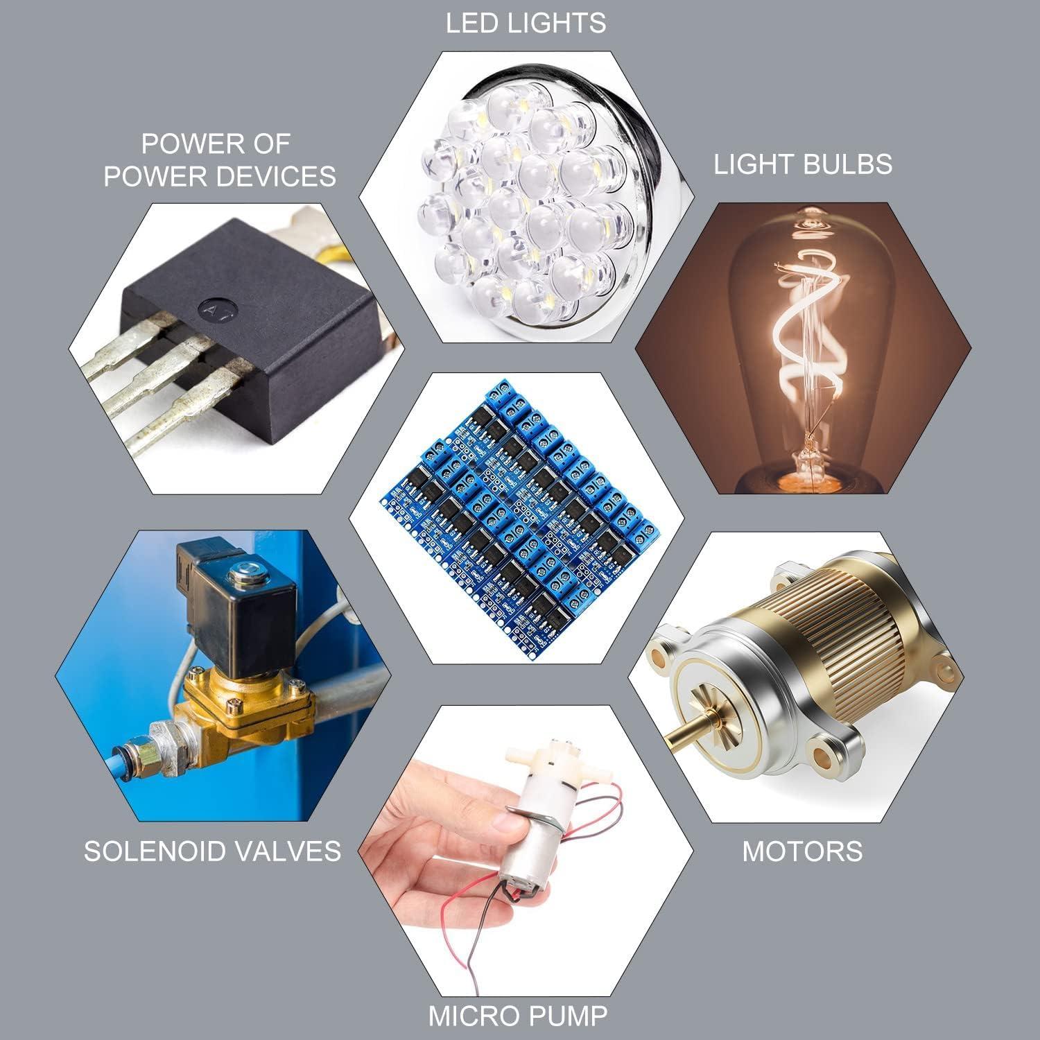 Controlador de Velocidad de Motor Luya PWM 15A 400W DC 5V-36V