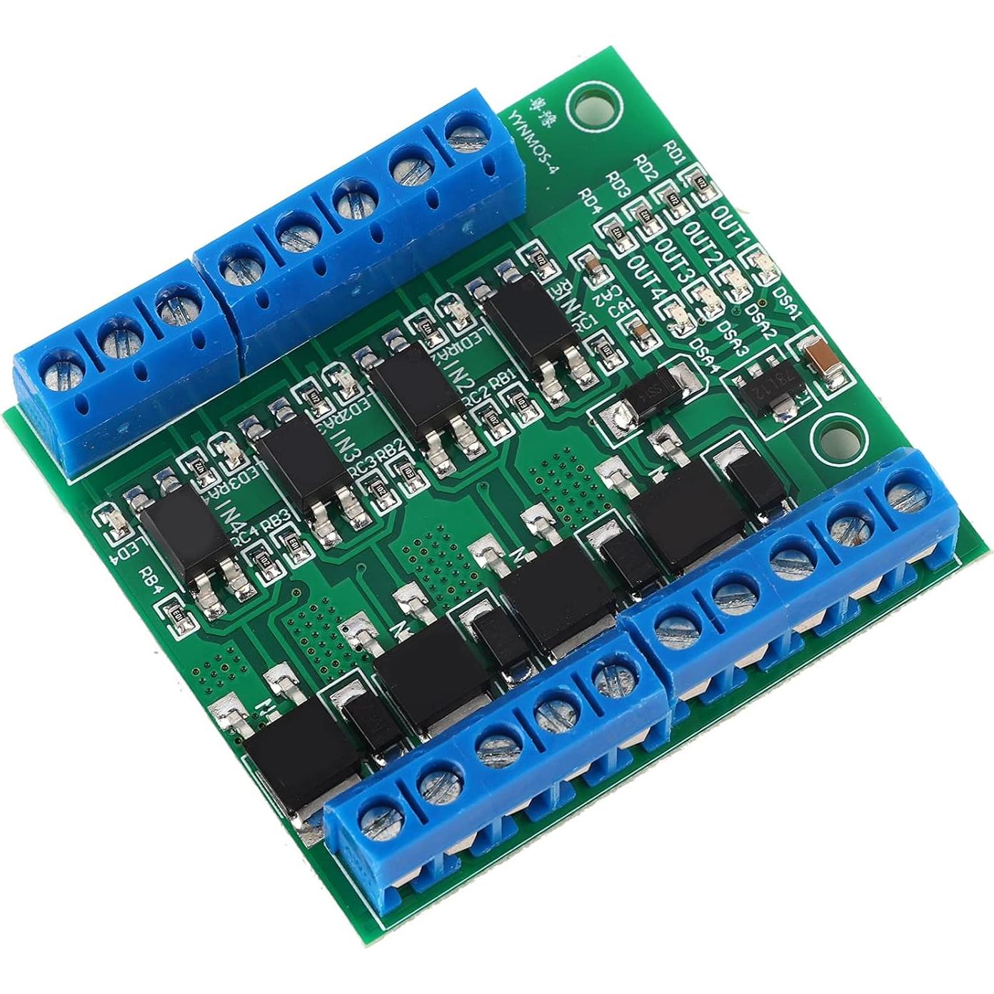 Amplificador PLC 4 Canales YWBL-WH PWM 3-27V 10A Controlador