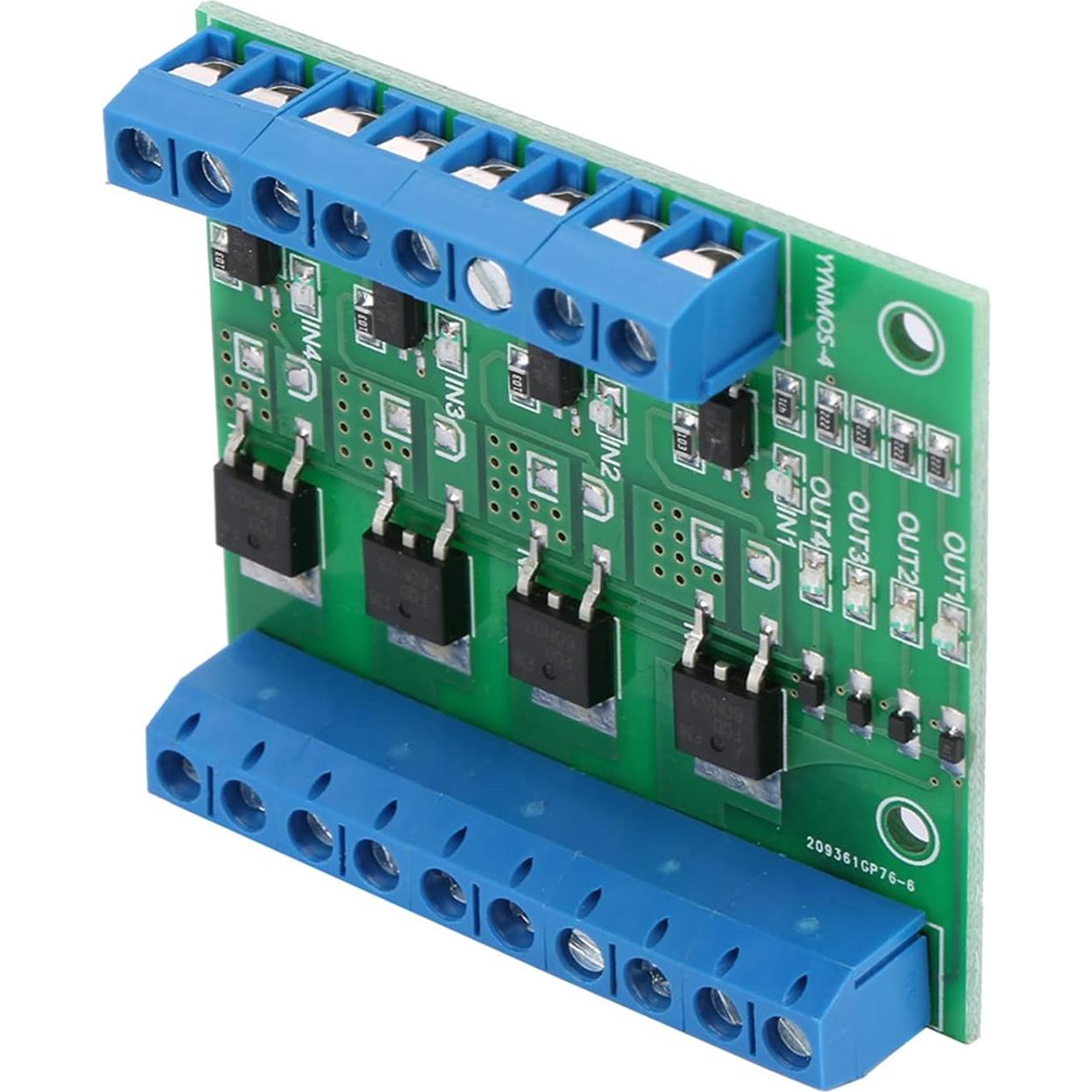 Amplificador PLC 4 Canales YWBL-WH PWM 3-27V 10A Controlador