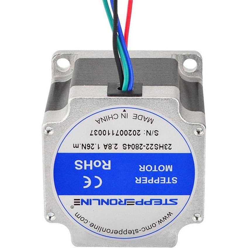 Motor Paso a Paso Nema 23 STEPPERONLINE 2.8A 1.24Nm
