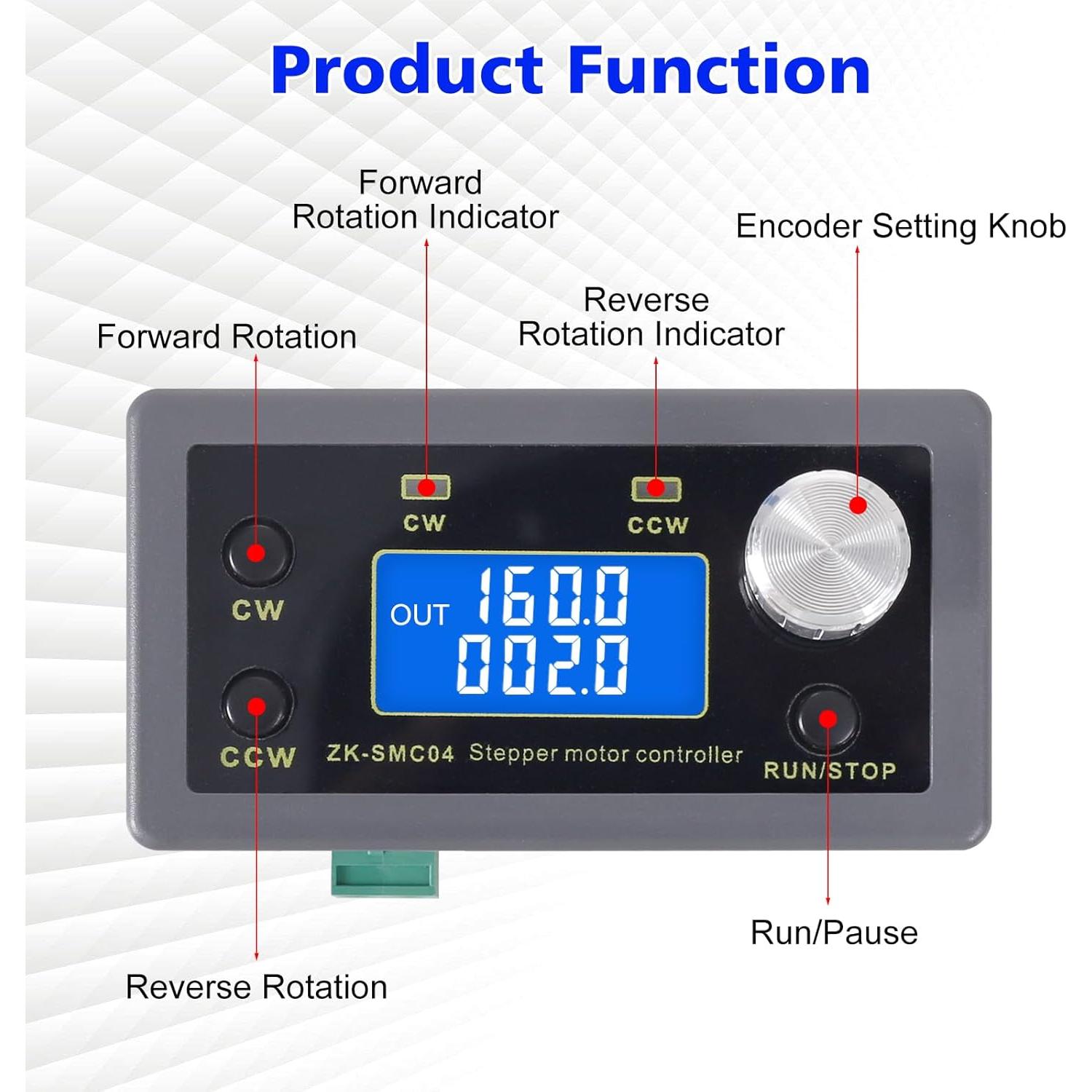 Controlador de Motor Paso a Paso BANRIA GY21902-1 6.6A 10-30V