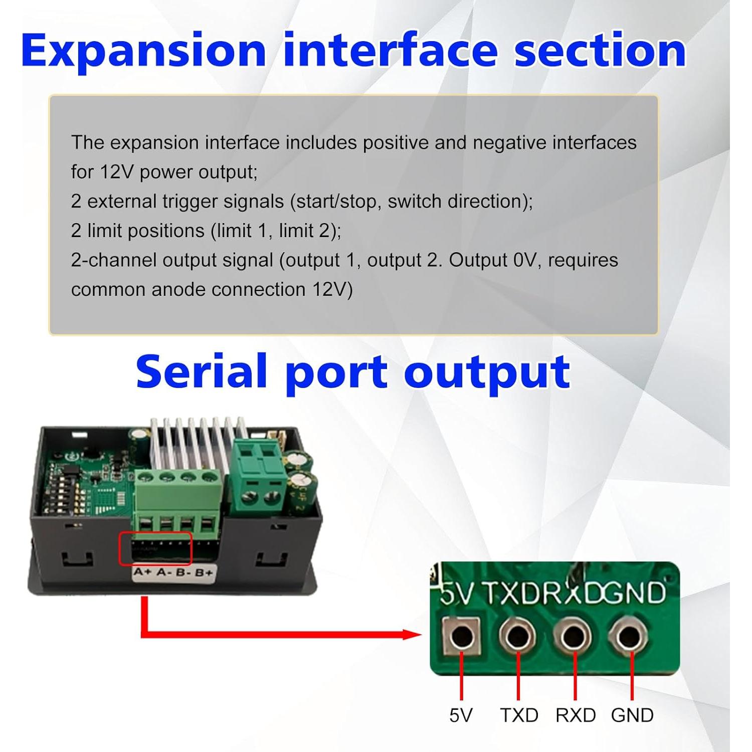Controlador de Motor Paso a Paso BANRIA GY21902-1 6.6A 10-30V