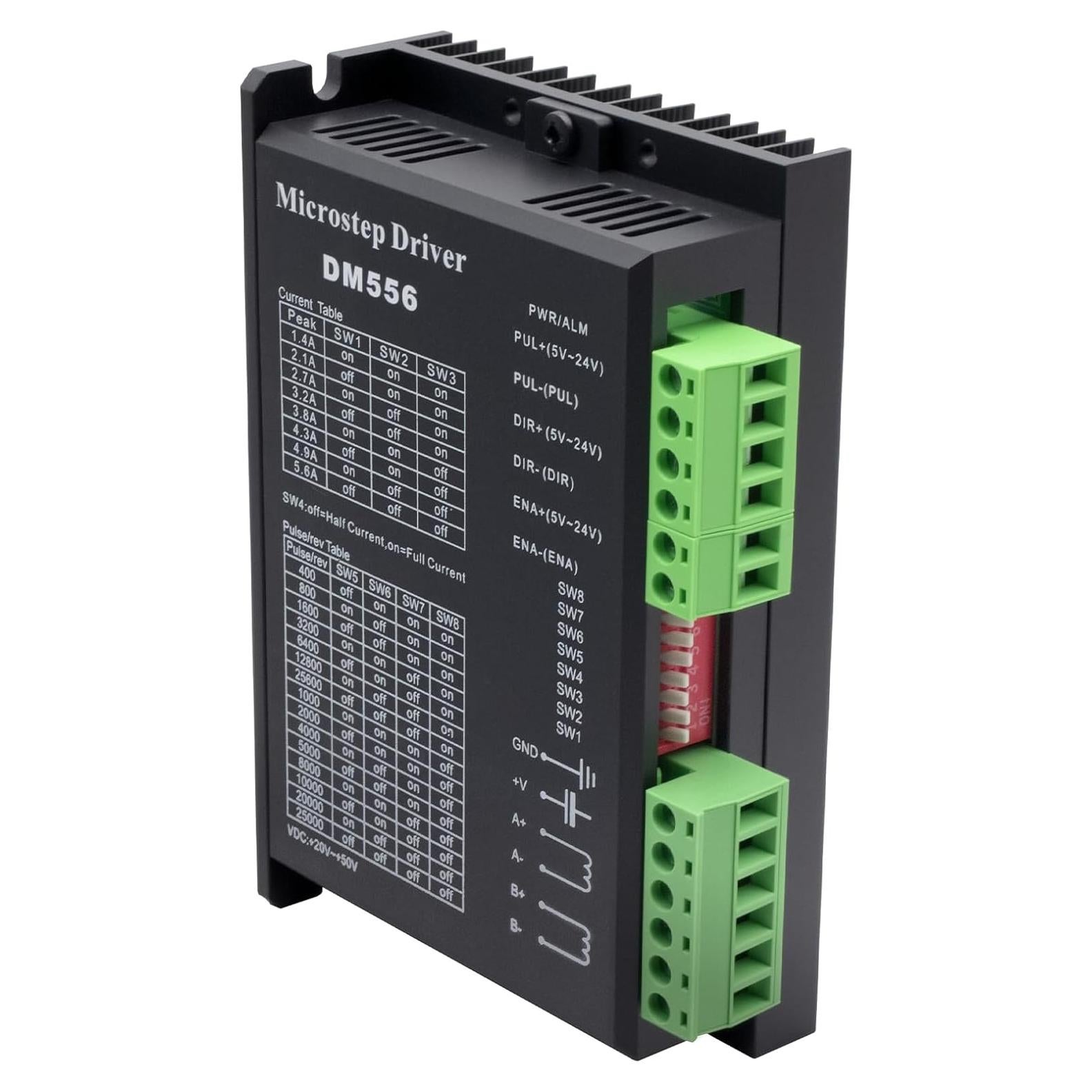 Controlador de Motor Paso a Paso Digital MAKERELE DM556 1.4-5.6A 20-50V CC