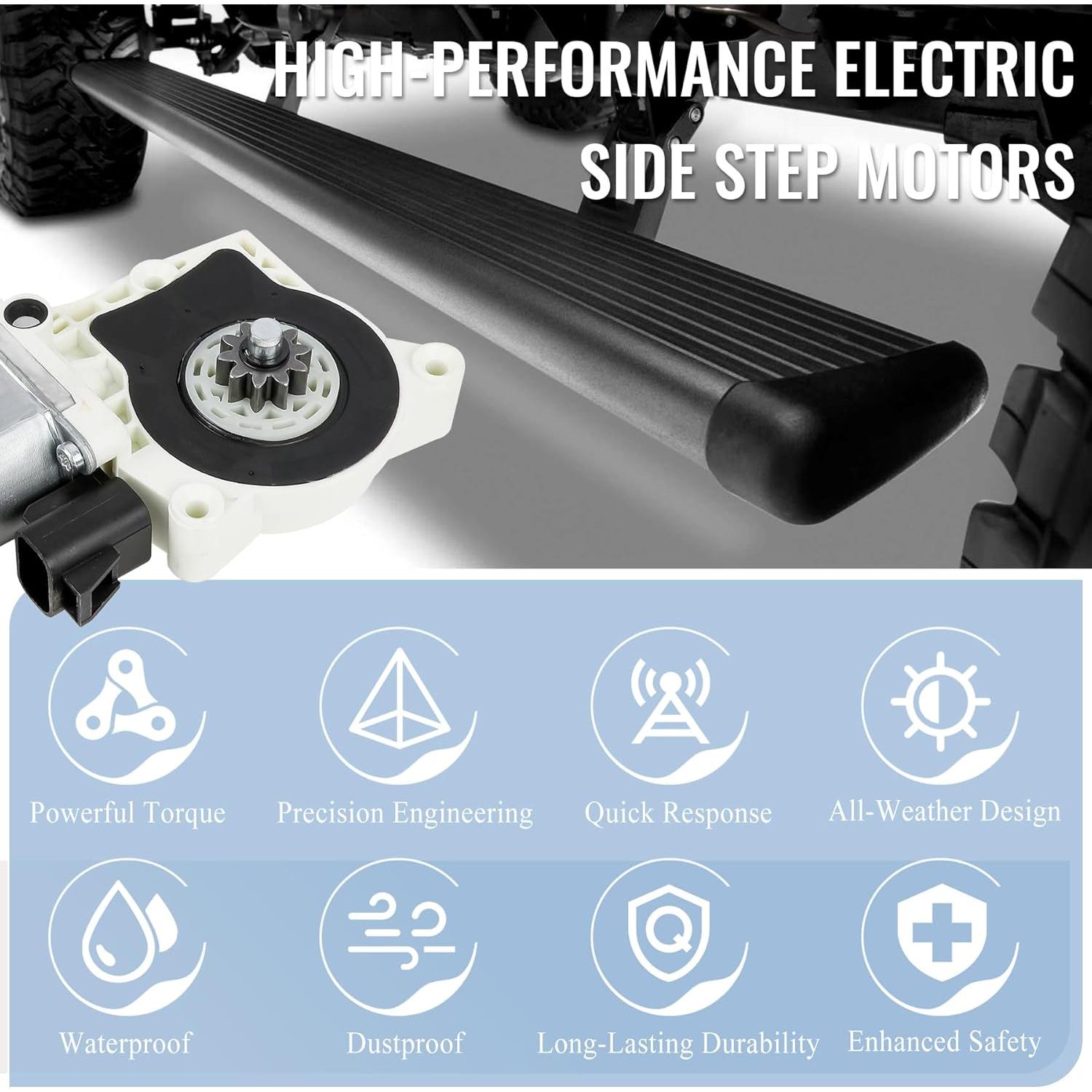 Kit de Motor de Reemplazo AMP Research 80-03129-90 para Escalones Eléctricos