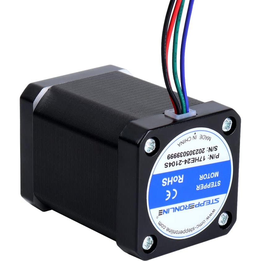 Motor Paso a Paso Bipolar Nema 17 STEPPERONLINE 60Ncm 2.1A