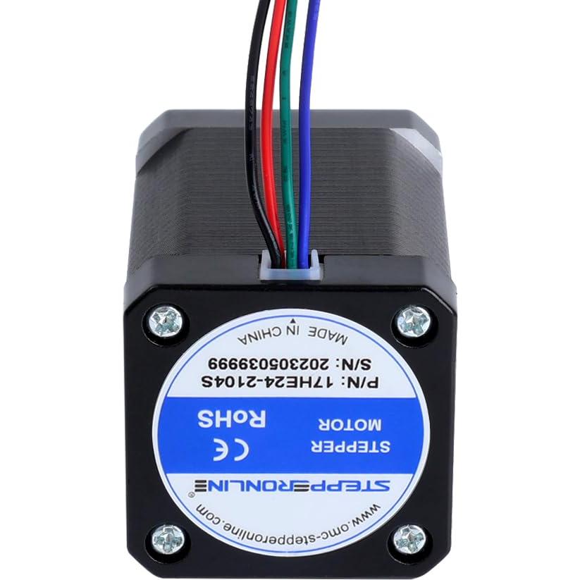 Motor Paso a Paso Bipolar Nema 17 STEPPERONLINE 60Ncm 2.1A