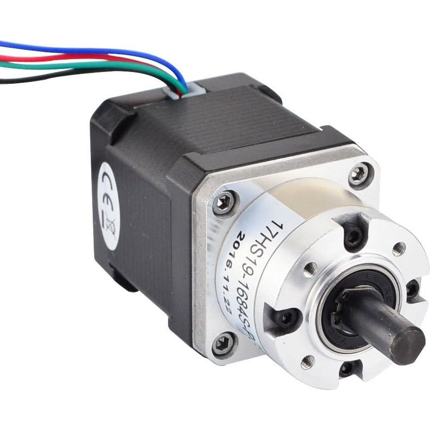 Motor Paso a Paso Nema 17 STEPPERONLINE 1.68A 5.18:1