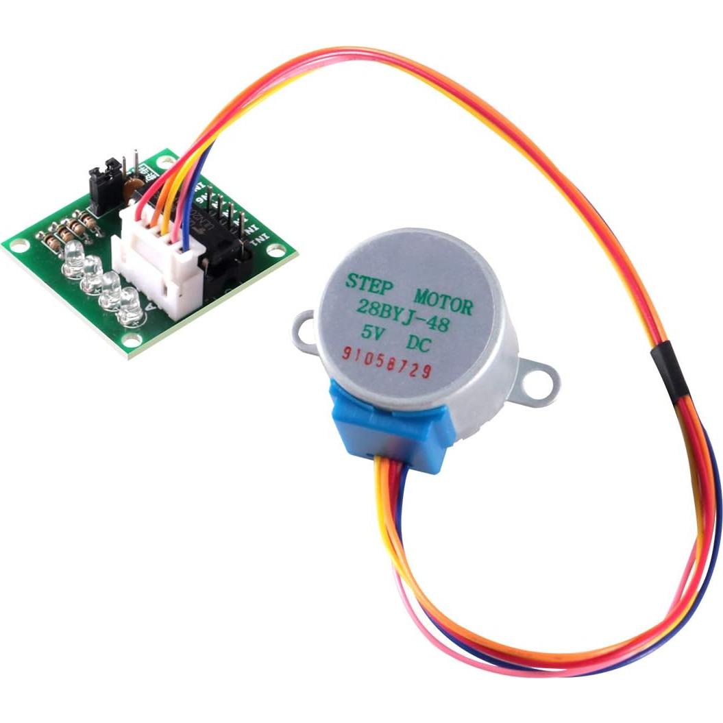 2 Motores Paso a Paso 28BYJ-48 + Controlador ULN2003 DC 5V