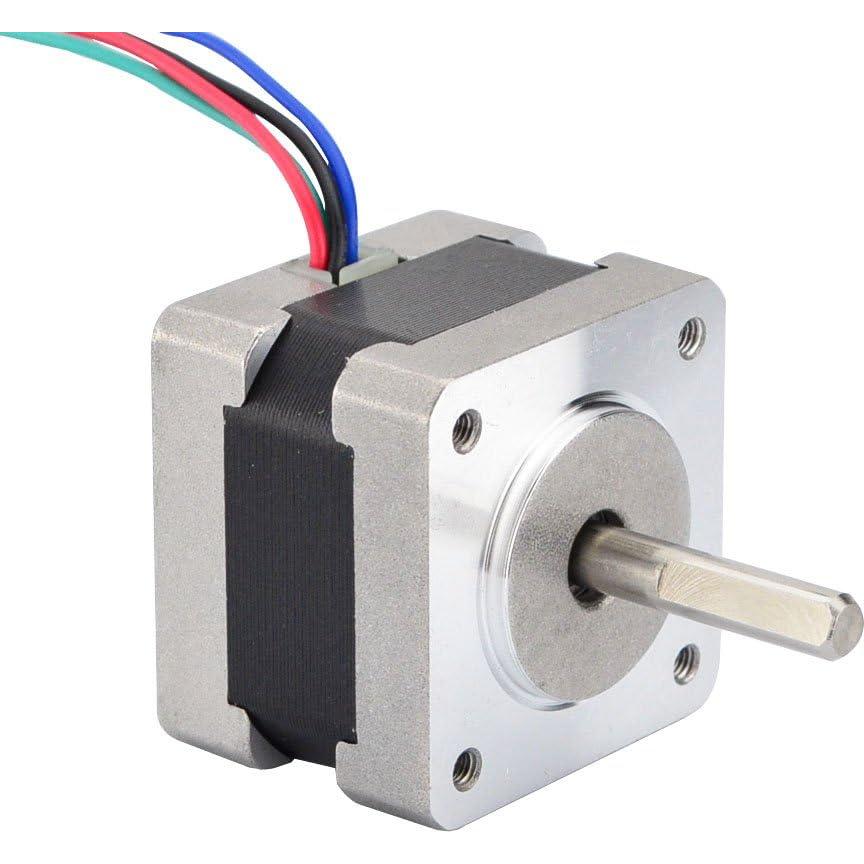Motor Paso a Paso Nema 14 Bipolar 0.9° 0.4A 11Ncm 4 Cables