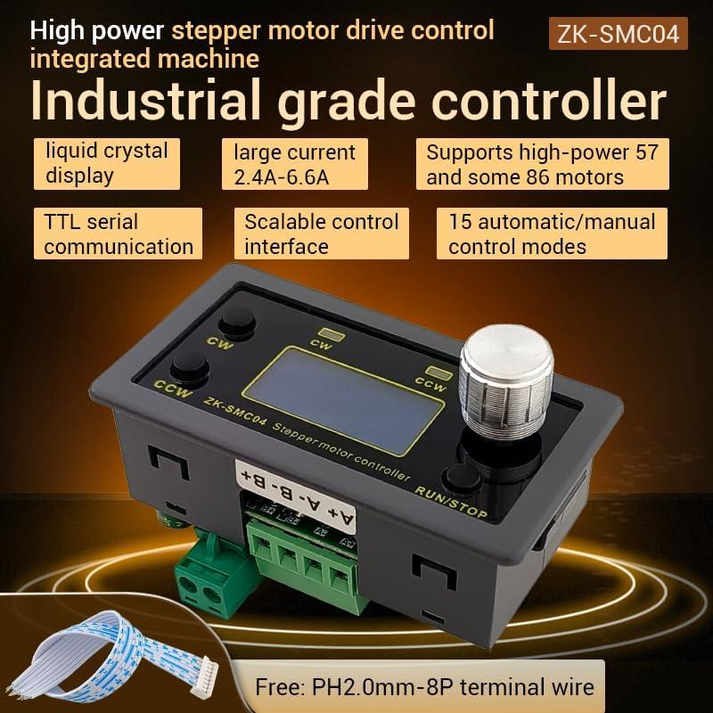 Controlador de Motor Paso a Paso GODIYMODULES ZK-SMC04 10-30V 6.6A