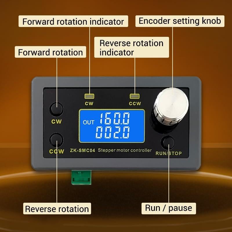 Controlador de Motor Paso a Paso GODIYMODULES ZK-SMC04 10-30V 6.6A