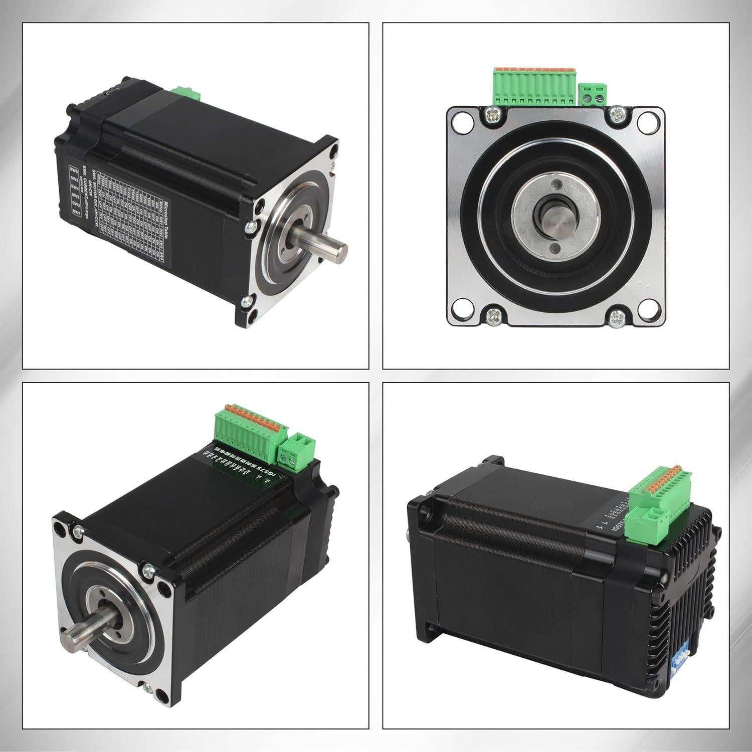 Motor Paso a Paso Cerrado Nema23 2.2N.m 3000RPM 24-60V DC