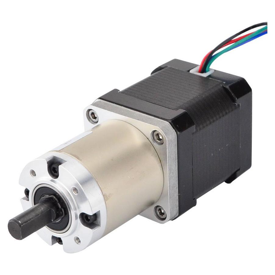 Motor Paso a Paso NEMA 17 con Reductor Planetario 51:1