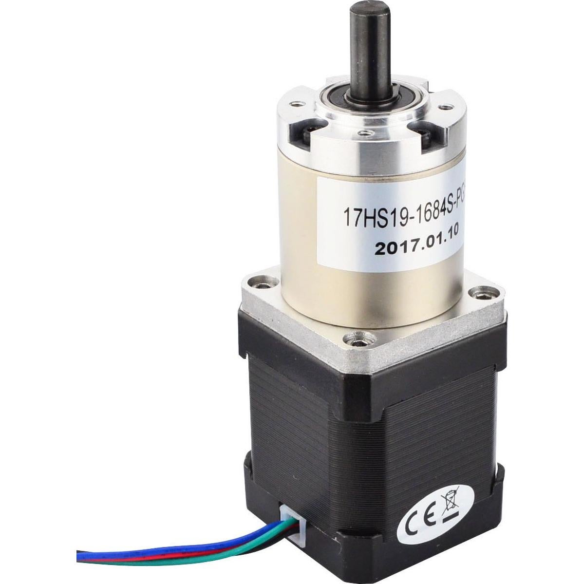 Motor Paso a Paso NEMA 17 con Reductor Planetario 51:1