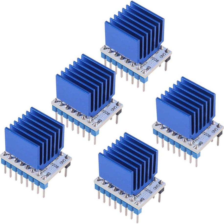 5 Pcs Controlador TMC2208 Ultra Silencioso para Impresora 3D
