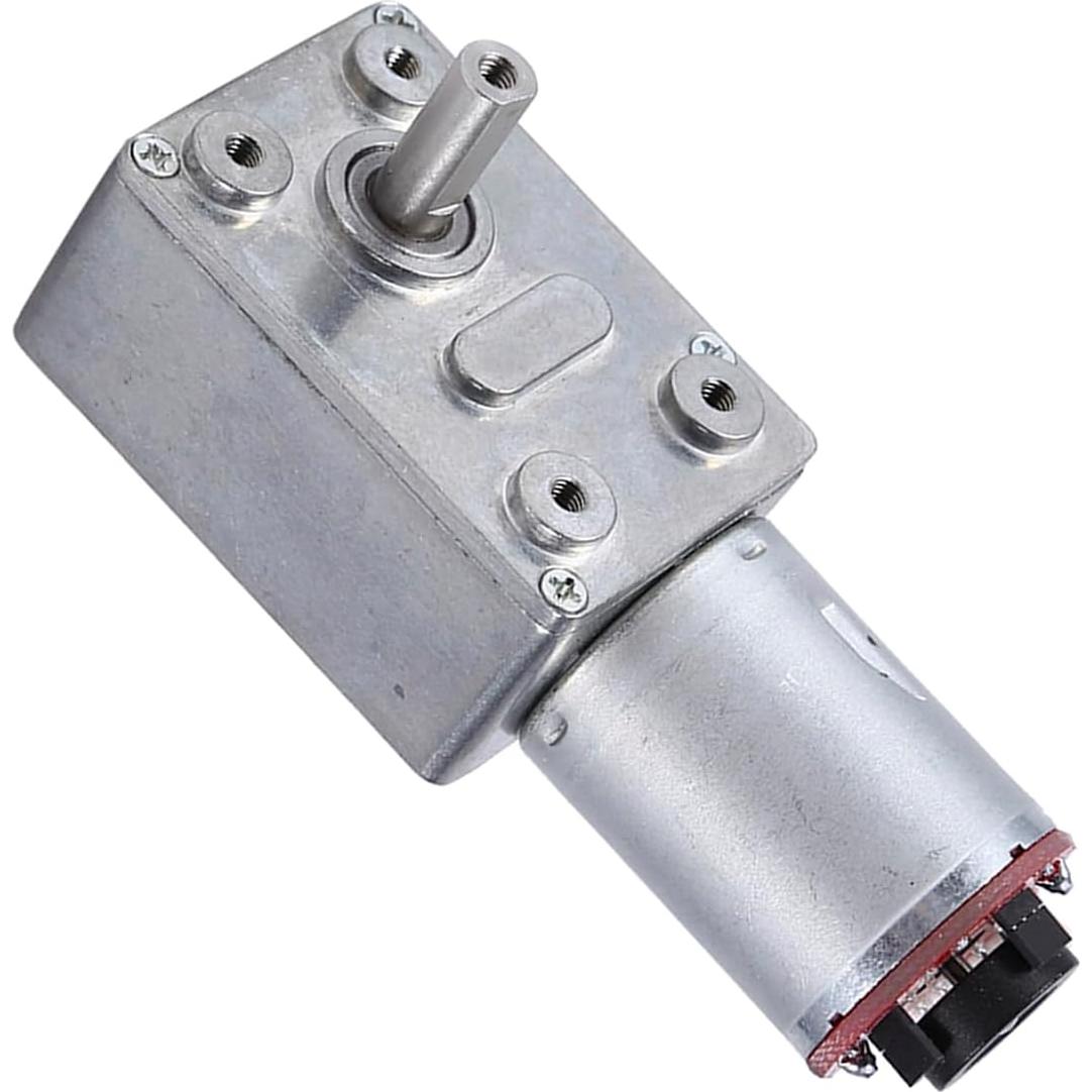 Motor de Engranaje de Gusano DC 12V 10RPM Walfront con Encoder