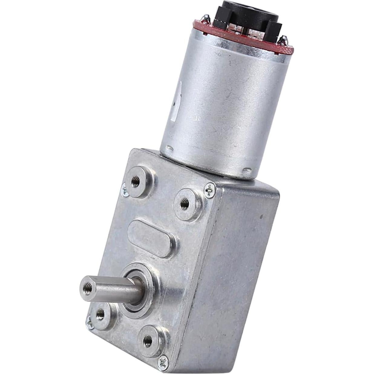 Motor de Engranaje de Gusano DC 12V 10RPM Walfront con Encoder