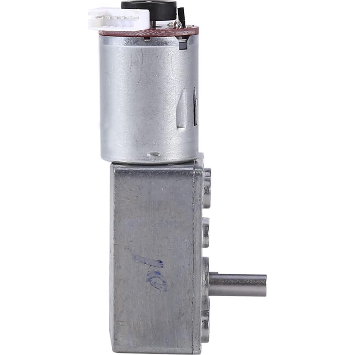 Motor de Engranaje de Gusano DC 12V 10RPM Walfront con Encoder