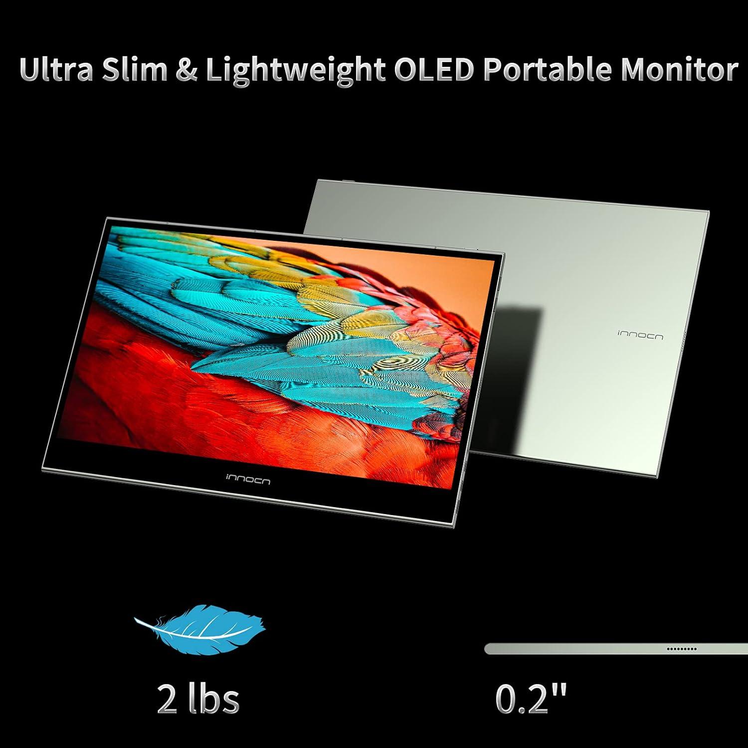 Monitor Portátil INNOCN 13.3" OLED 1080P USB-C HDMI