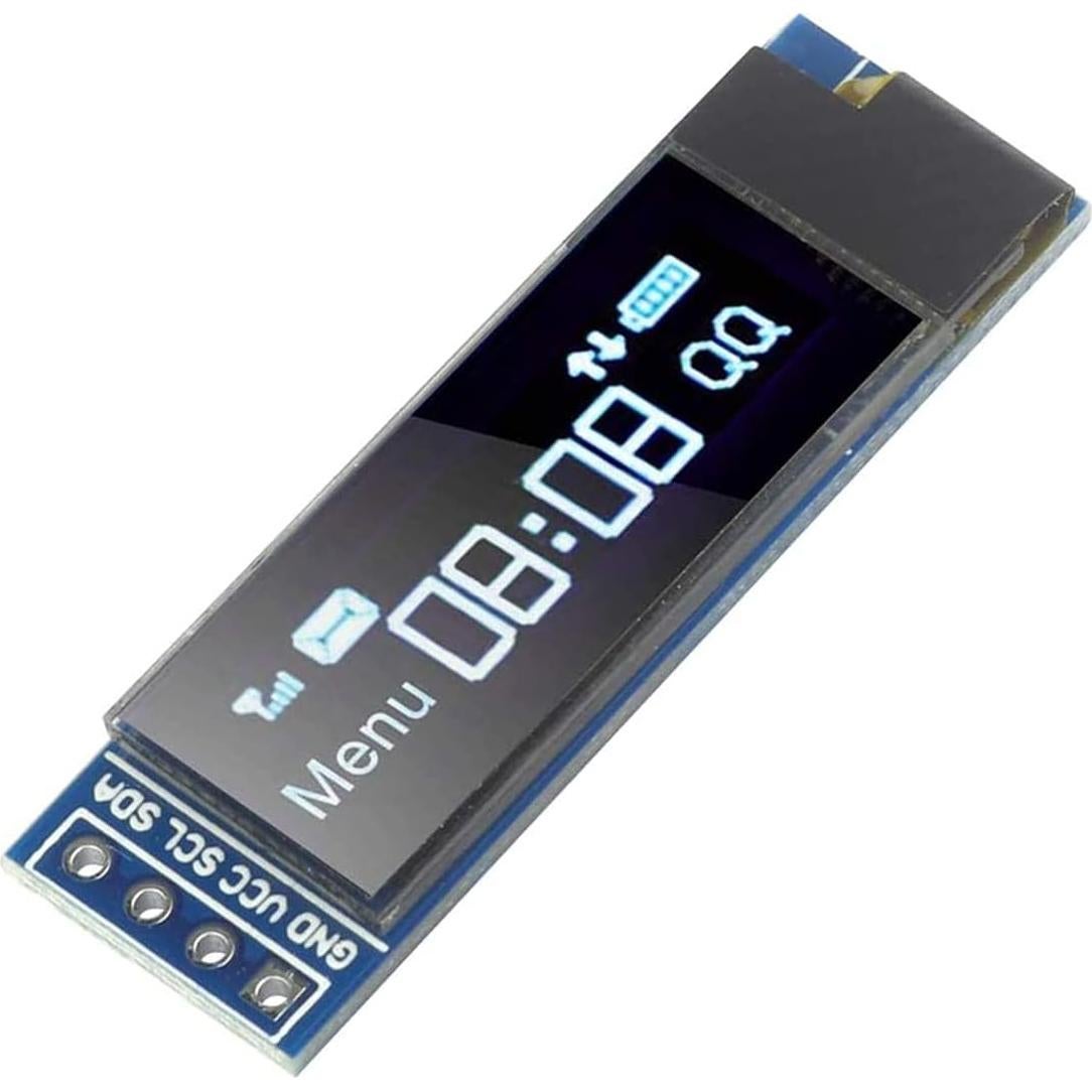 Pantalla OLED 0.91" 128x32 I2C SSD1306 Bajo Consumo
