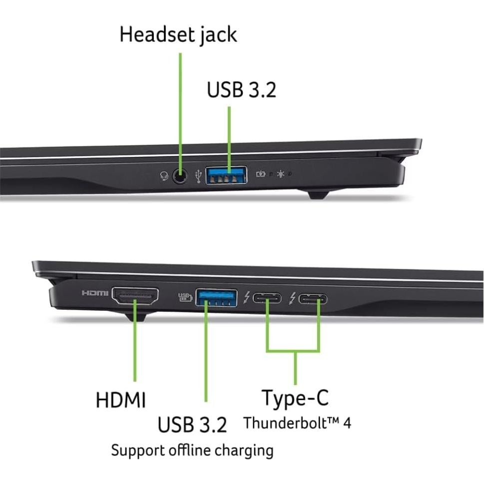 Laptop Acer Swift 16 AI 16" OLED 2.8K Intel i7 16GB 1TB SSD