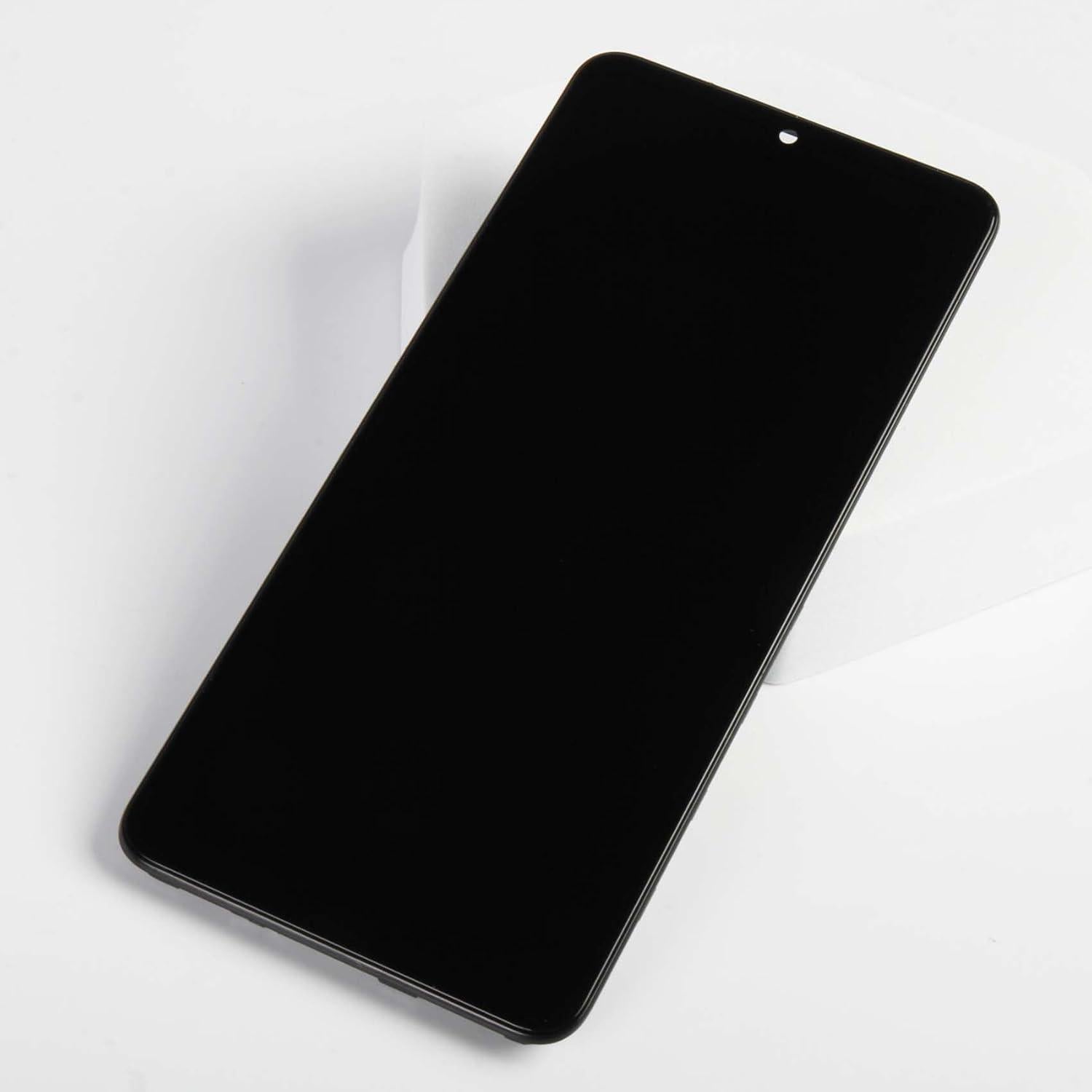 Pantalla OLED LCD con Marco Negro para Samsung Galaxy F22