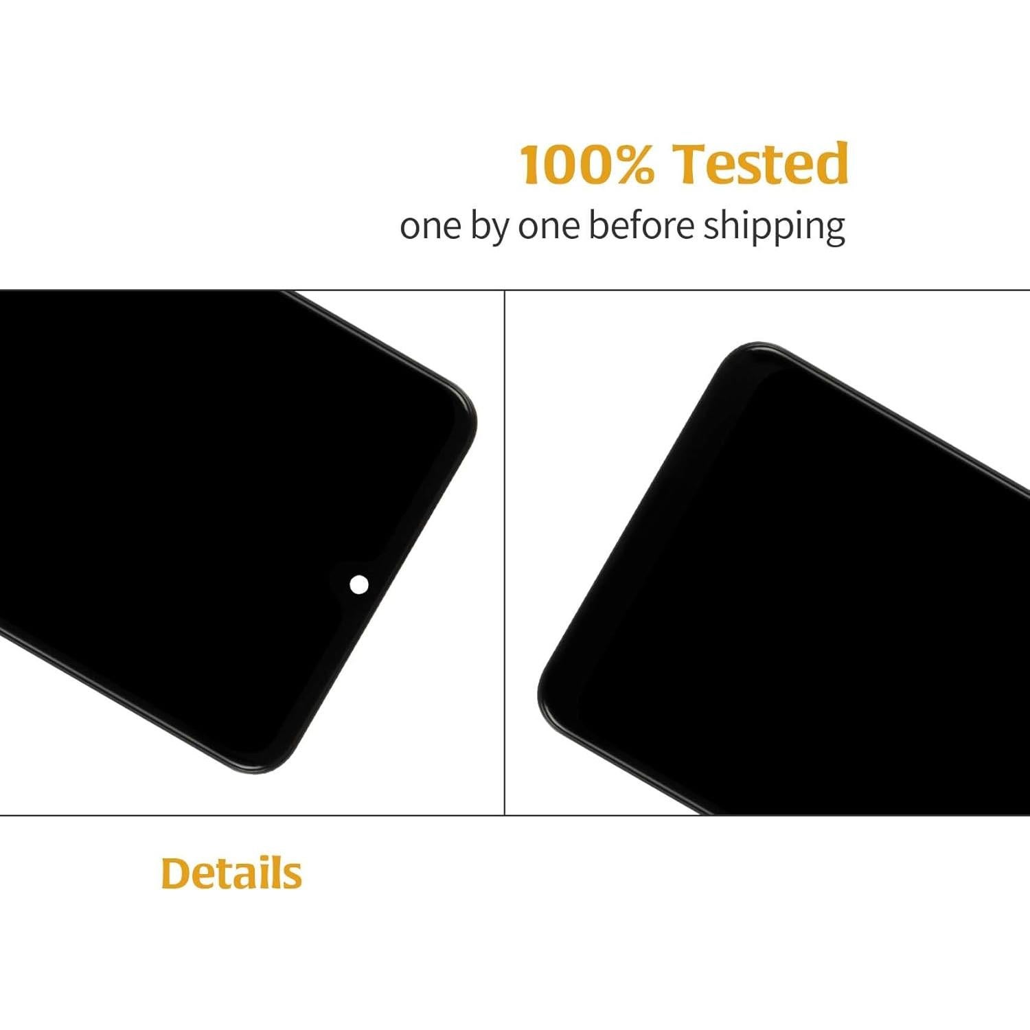 Pantalla OLED LCD con Marco Negro para Samsung Galaxy F22