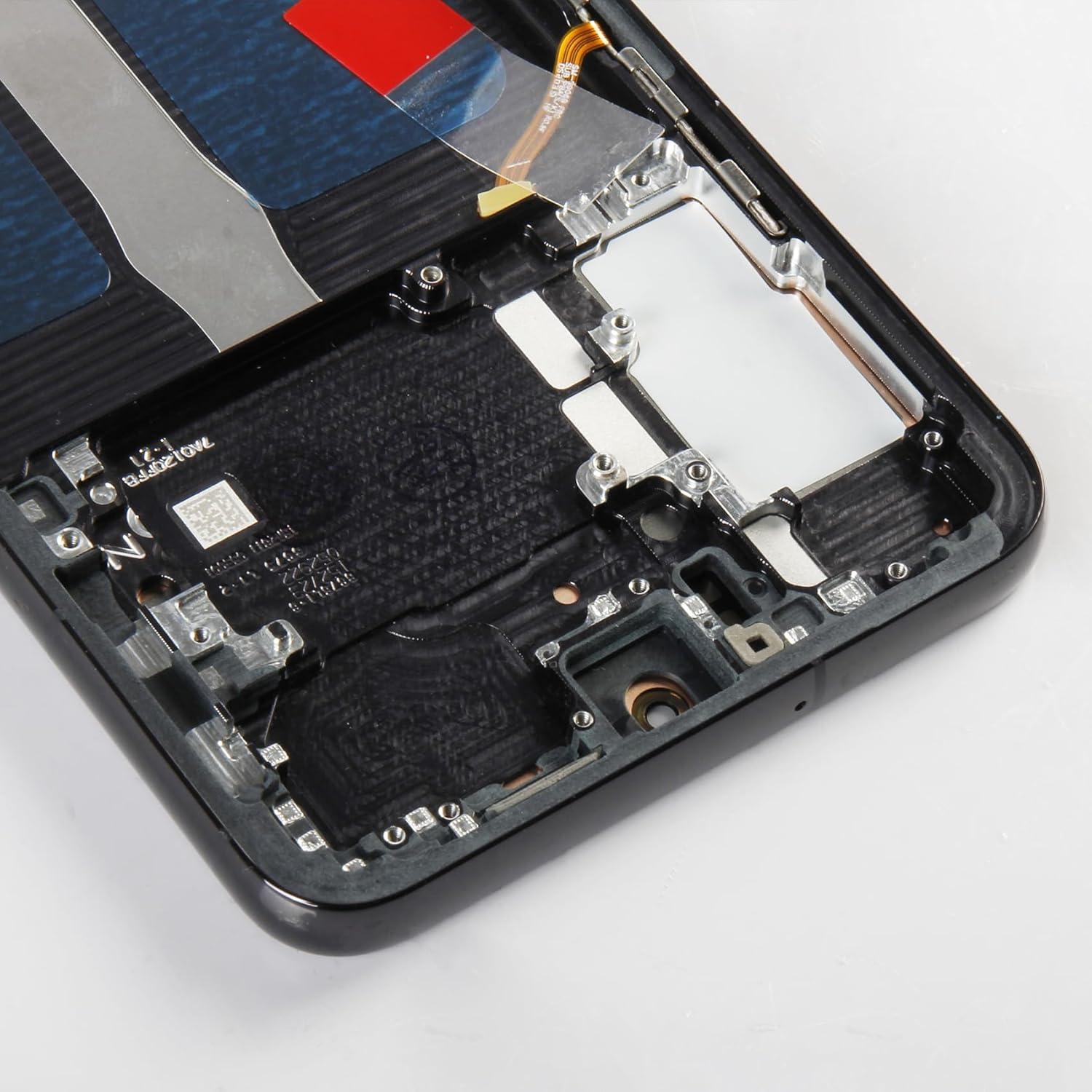 Reemplazo Pantalla LCD OLED con Marco Negro para Samsung S22+