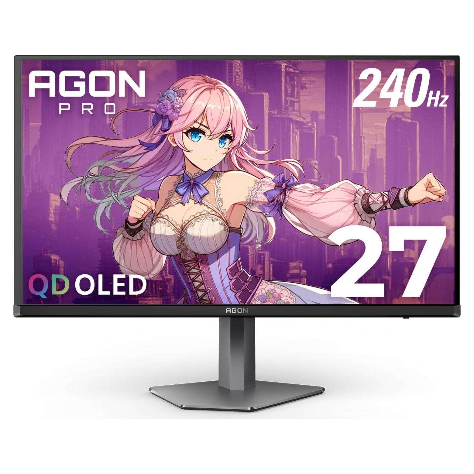 Monitor de Juegos AOC Agon Pro AG276QZD2 27" OLED 2560x1440 240Hz